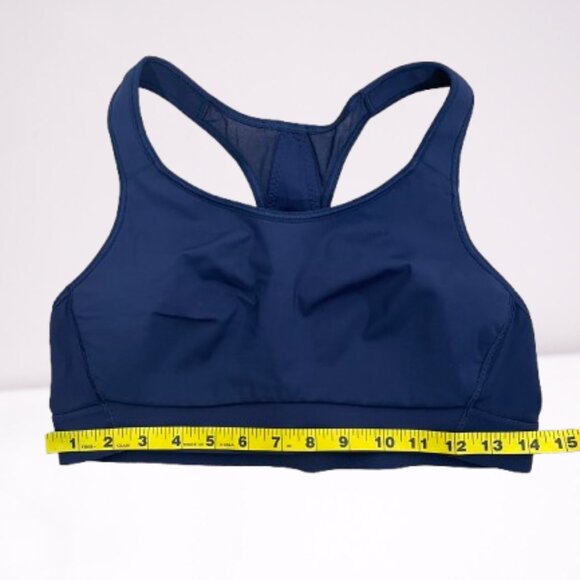 ATHLETA Hustle Bra Supersonic 38 B/C Navy Blue - Picture 8 of 8